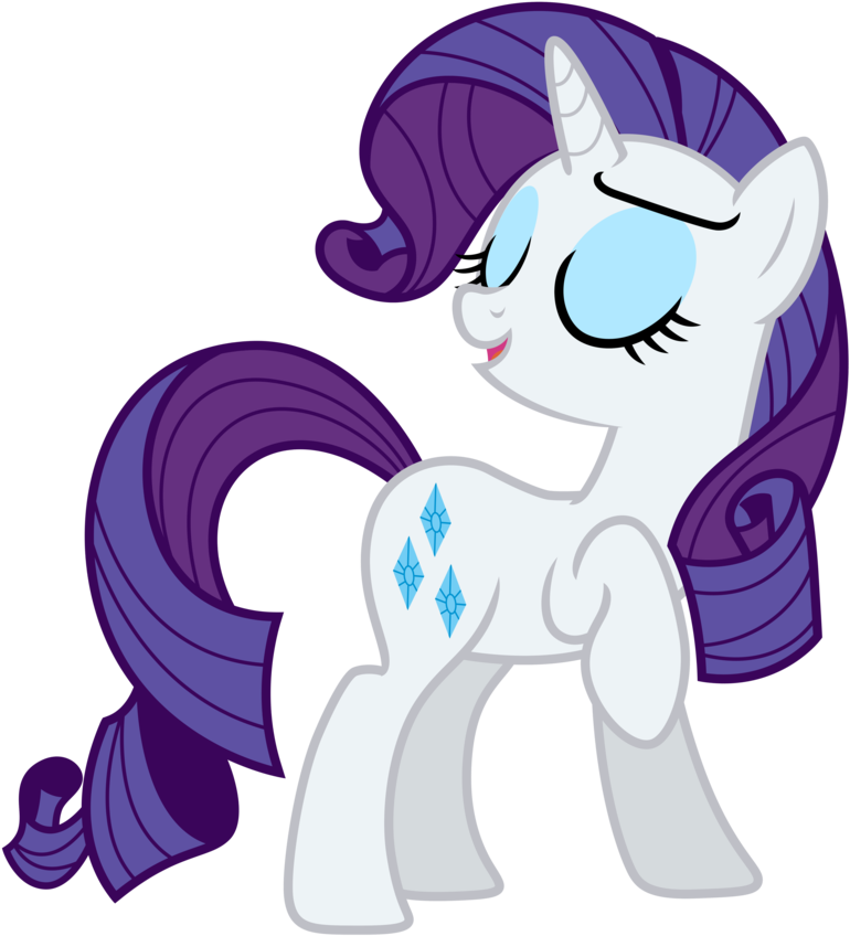 Rarity 20 By Estories - Rarity Vector (879x909)