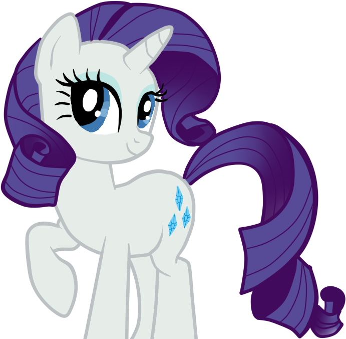Spellboundcanvas 65 2 Mlp Rarity Vector - My Little Pony Toppers (805x720)