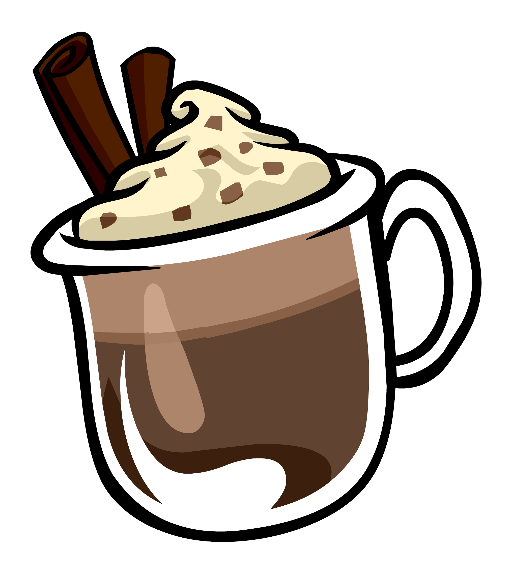 Siden Jeg Sannsynligvis Ender Opp Med Å Legge Saken - Hot Chocolate Clipart (2030x2267)