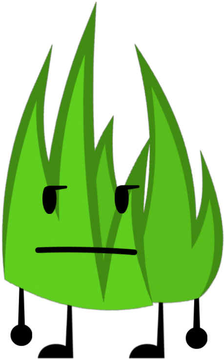 Battle For Dream Island Grassy (612x803)