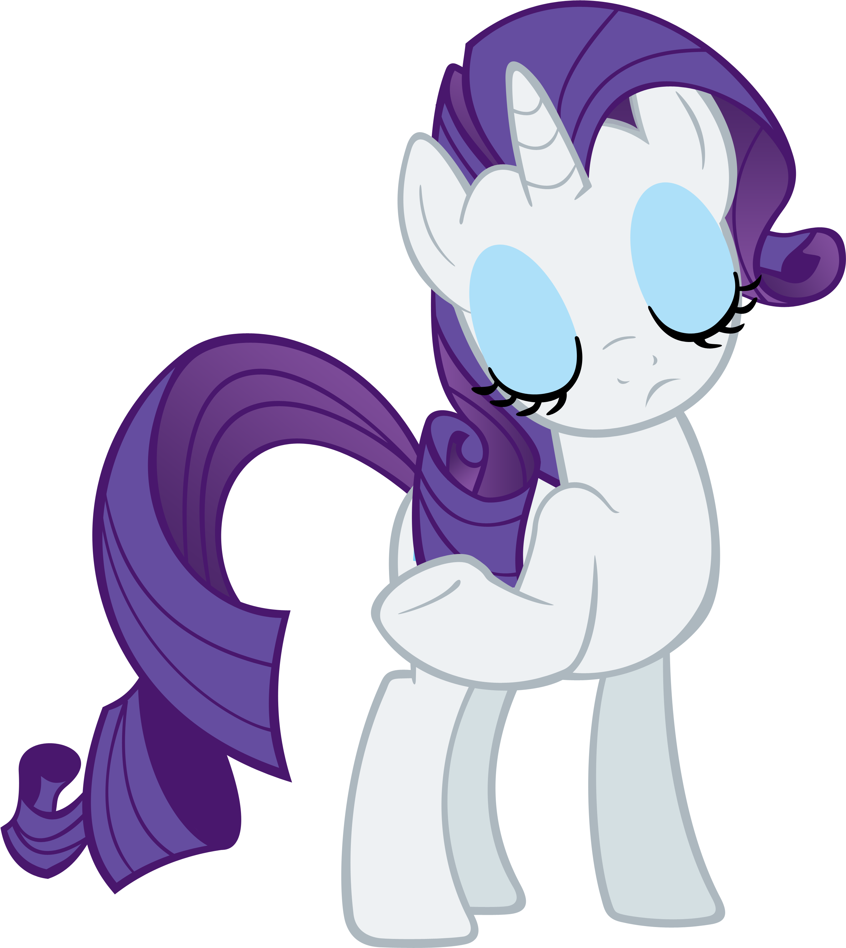 Rarity Vector - Pony Friendship Is Magic Rarity (3000x3846)