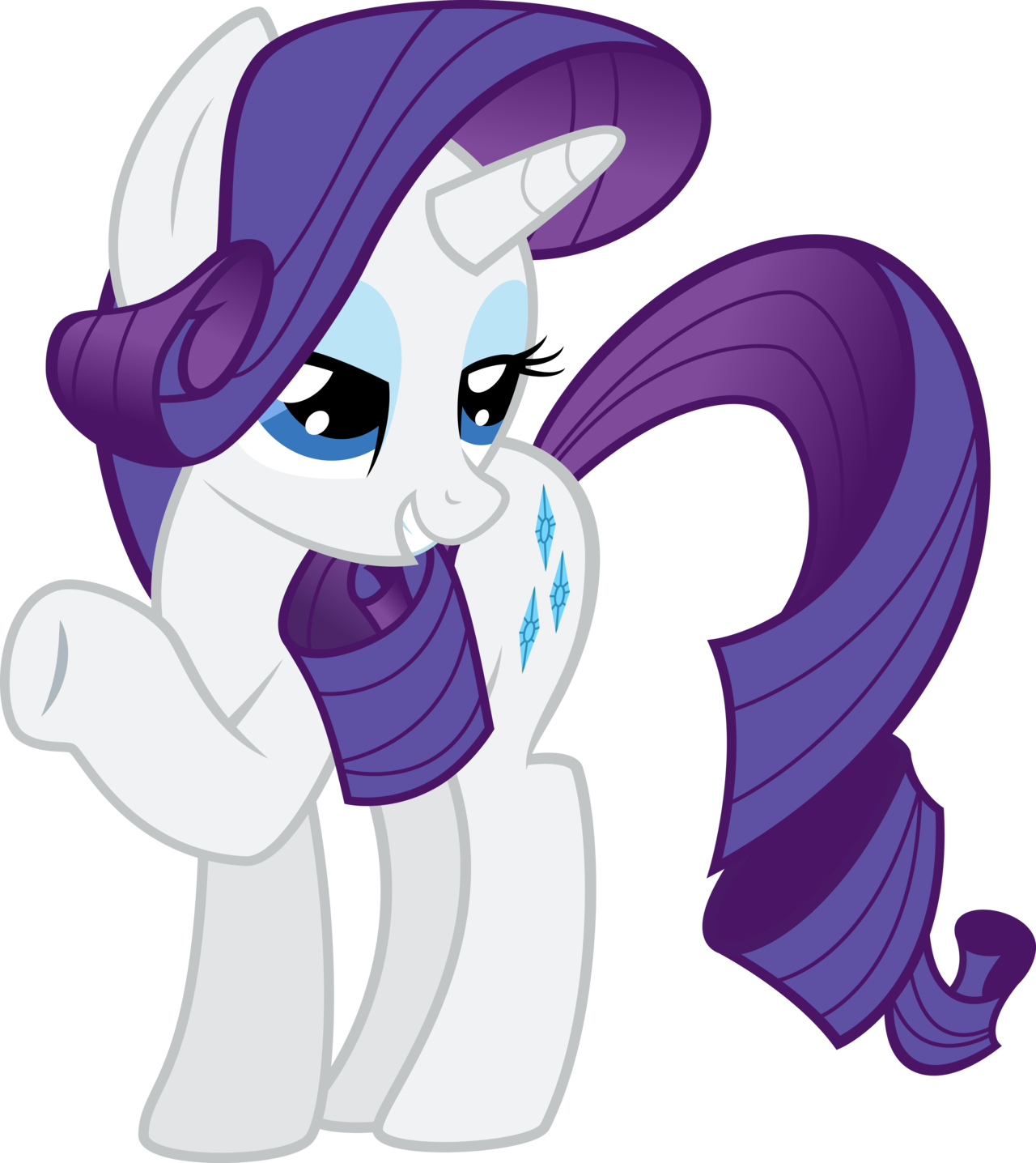 Rarity By Redpandapony Rarity By Redpandapony - Rarity (1280x1436)
