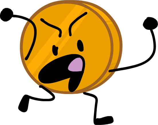 Coiny - Bfb Intro Coiny Bfdi Assets (552x436)