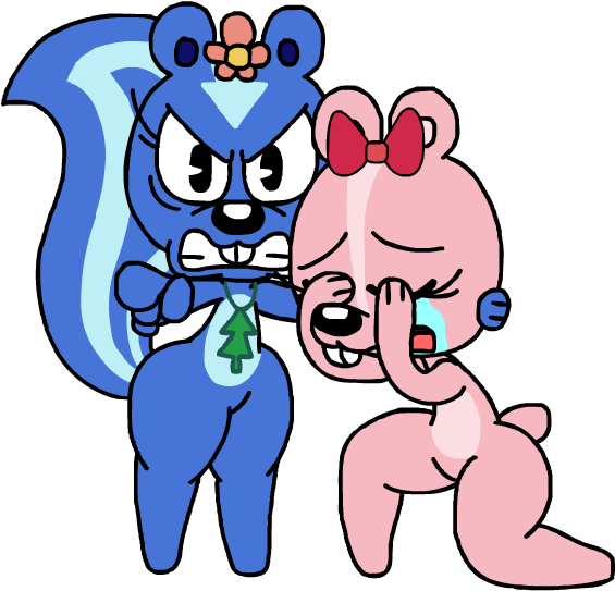 Leave My Friend Alone By En0phan0 - Work Of Art (600x575)