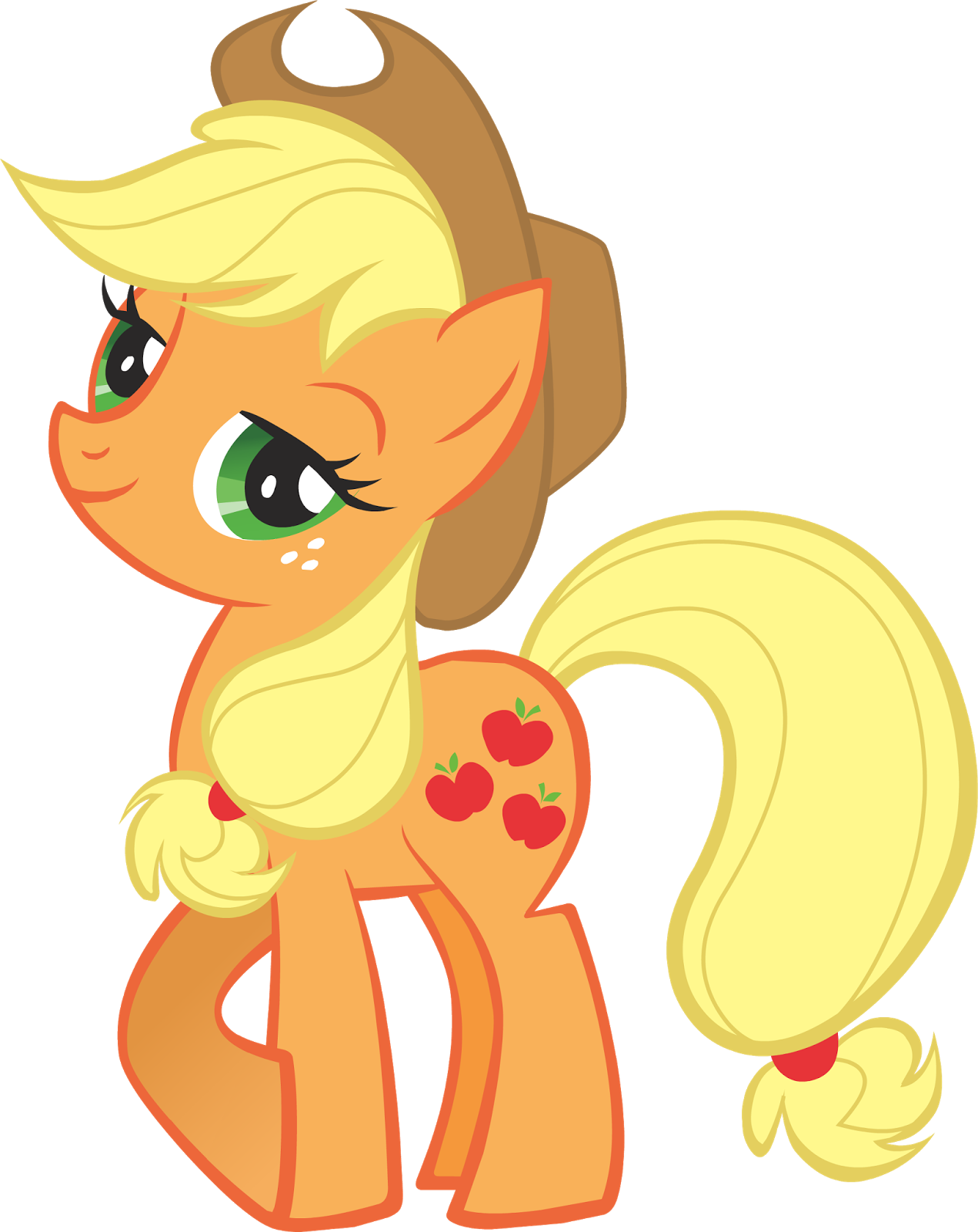 Applejack - My Little Pony Png Applejack (1271x1600)
