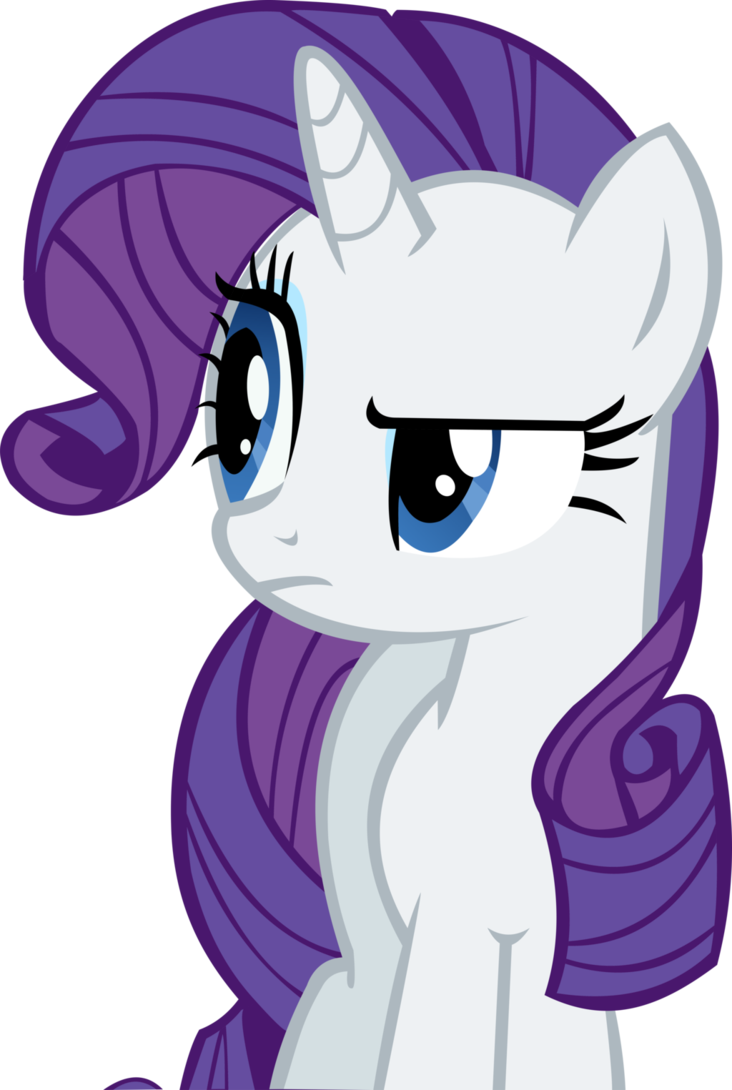 07 By Cyanlightning - Rarity Vector (732x1090)