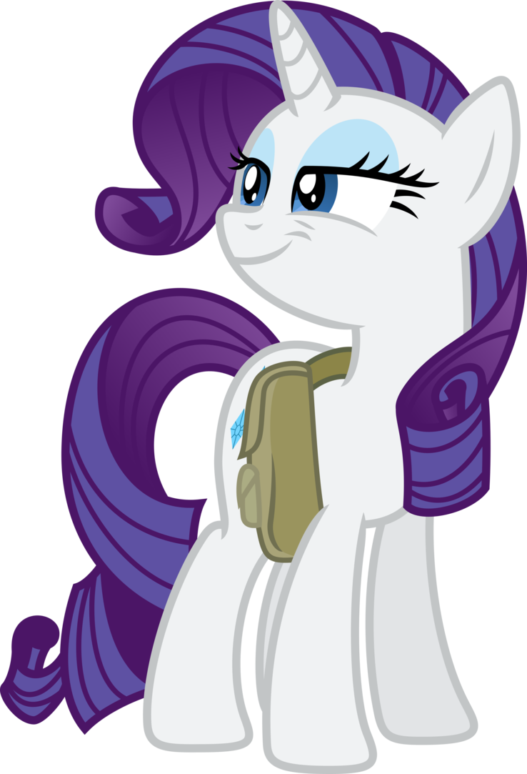 Rarity Vector By Korsoo - Rarity Vector (738x1083)