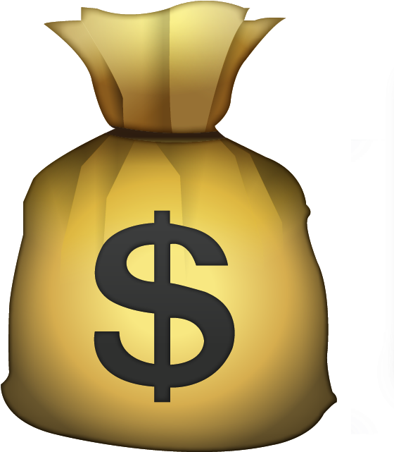 Swag Clipart Dollar Bag - Money Bag Emoji (640x640)