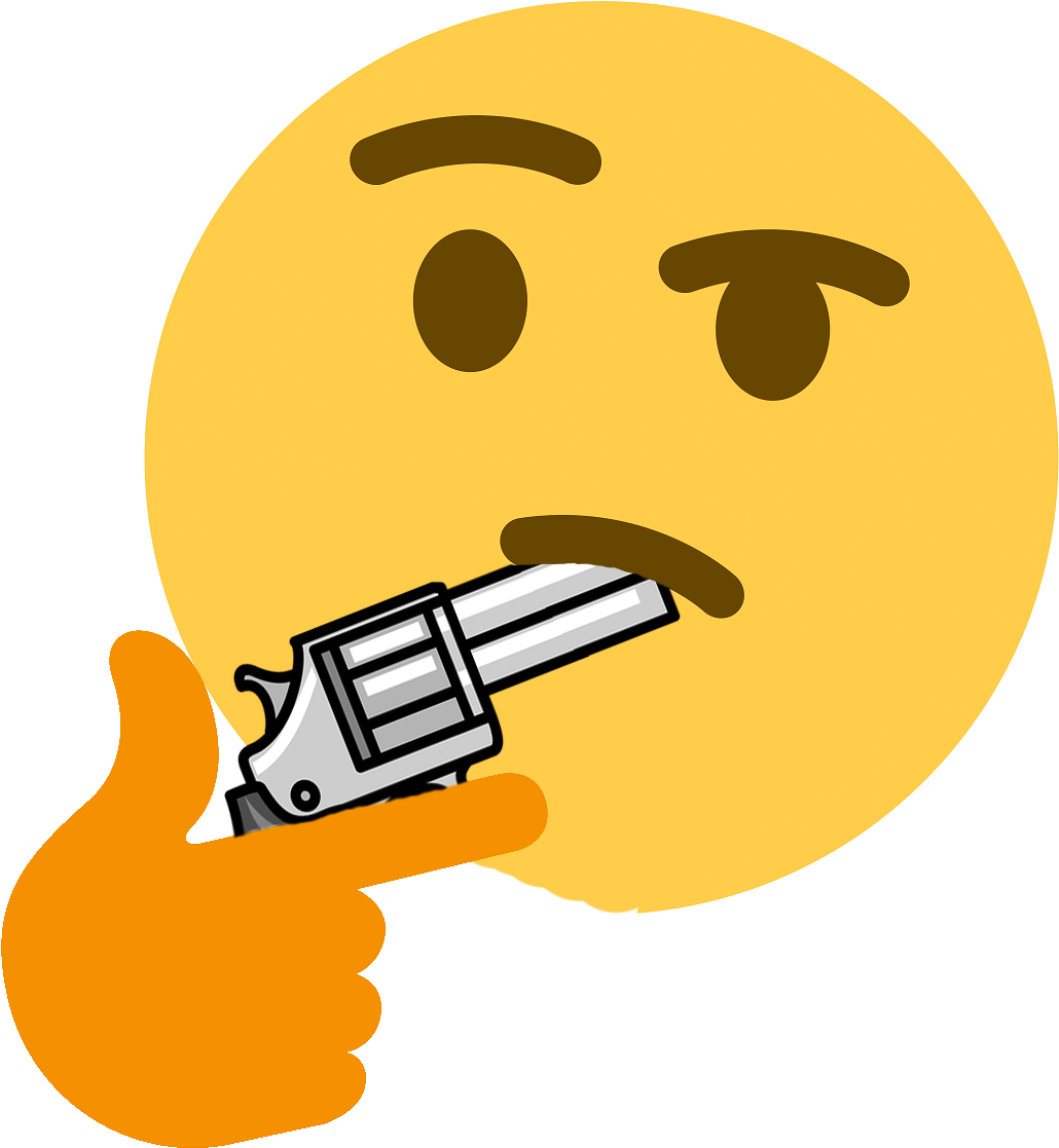 Life Is Thonkless - Meme Emojis Discord (1302x1302)