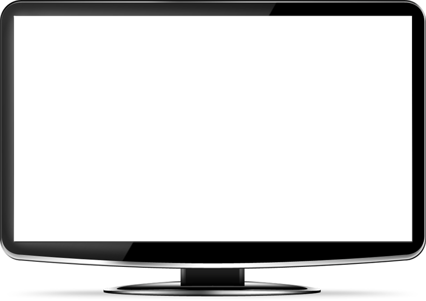 Monitor Transparent Lcd Png Image - Computer Screen (850x600)