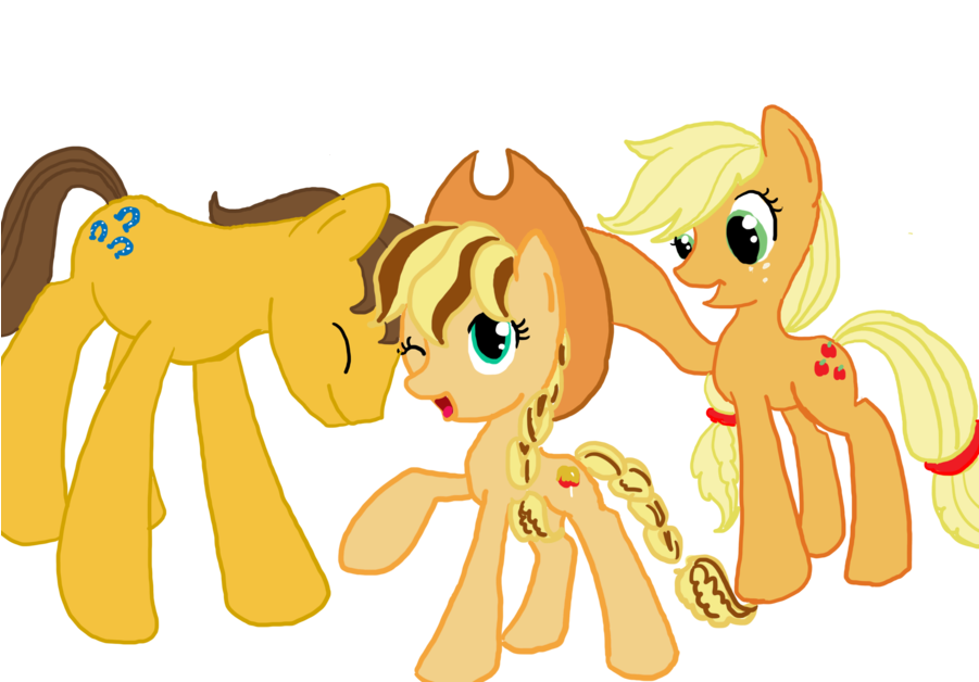 Applejack Caramel Apple Pony Candy Apple Apple Bloom - Applejack Caramel Apple Pony Candy Apple Apple Bloom (900x695)