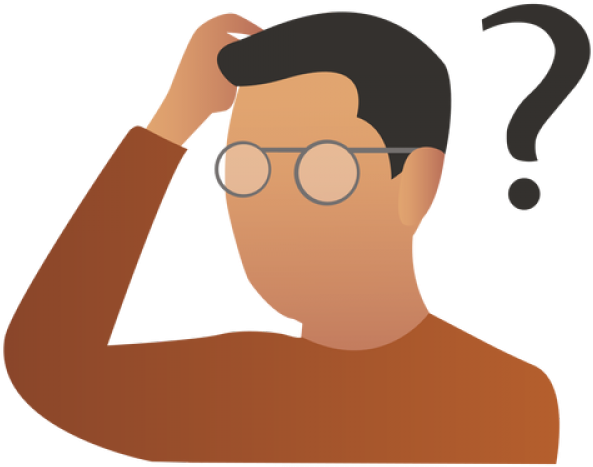 Thinking Person Cartoon Group - Cartoon Thinking Png (640x480)