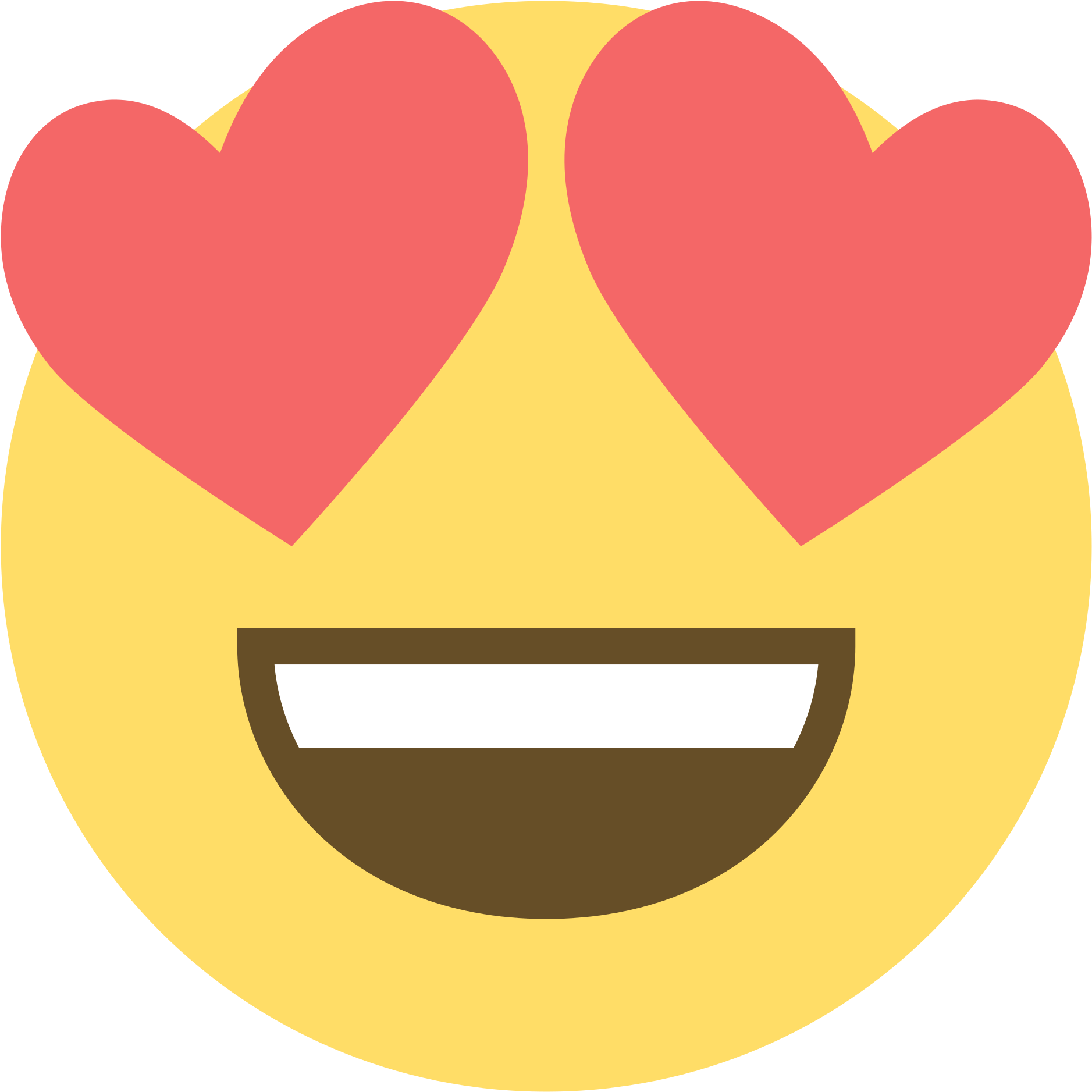 Photo Emoji - Heart Eye Emoji (2000x2000)