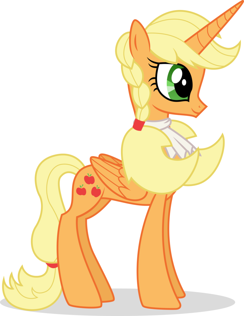 Princess Applejack By Illumnious - My Little Pony Personajes (786x1017)