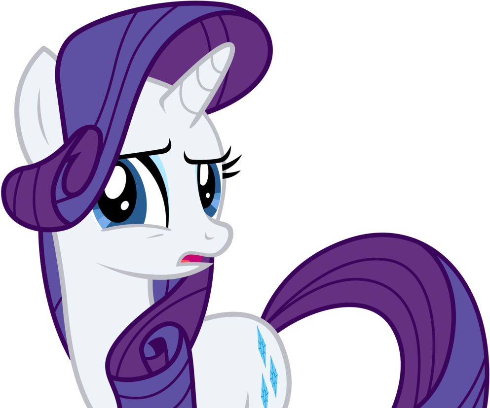Rarity 7 By Estories - Rarity Back Vector (1024x856)