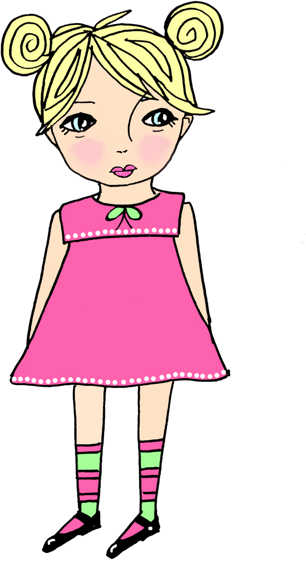 Girl Thinking Clipart (923x1445)