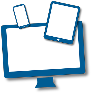 Media Laptop Tablet Pc Smartphone Screen M - Celular E Pc Png (362x340)