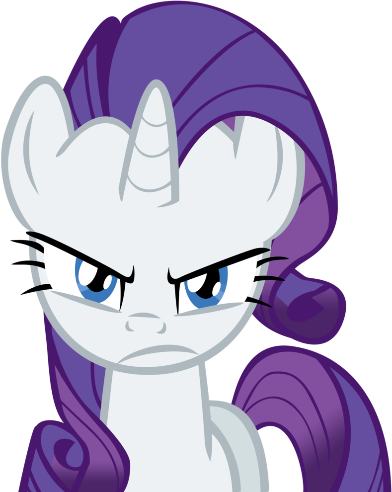 Img 1766504 1 Rarity It Is On By Thef - My Little Pony Rarity Angry (801x997)