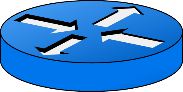 Network Router Clip Art - Cisco Router Symbol (600x302)