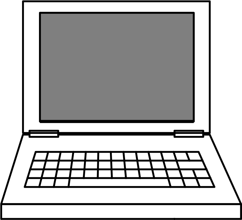 Clipart - Laptop - Laptop Clipart (800x800)