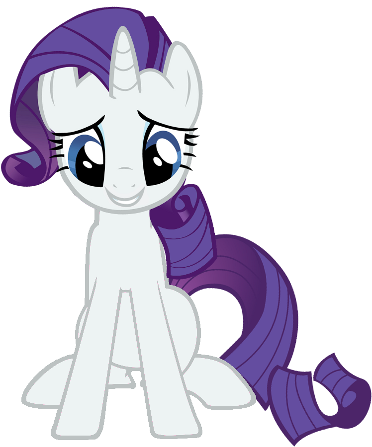 Kuren247, Rarity, Safe, Simple Background, Sitting, - My Little Pony Rarity Sitting (897x987)