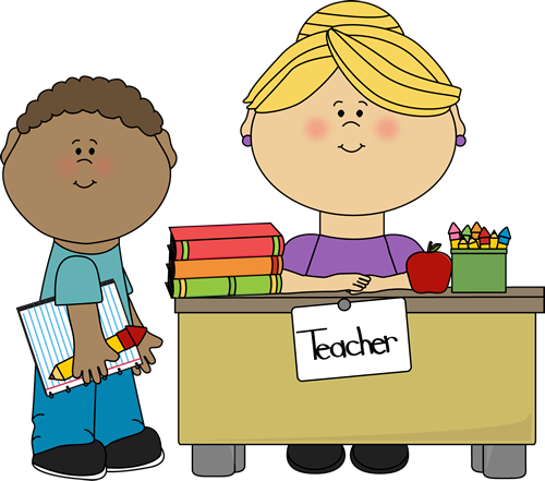 Boy And Girl Teacher Clipart - Teacher Appreciation Week Template (500x441)
