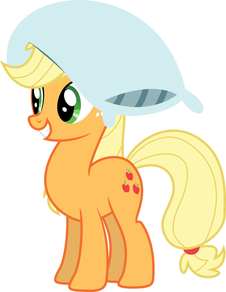 Applejack Making Bedroom Eyes - No Hat Applejack Mlp (786x1017)