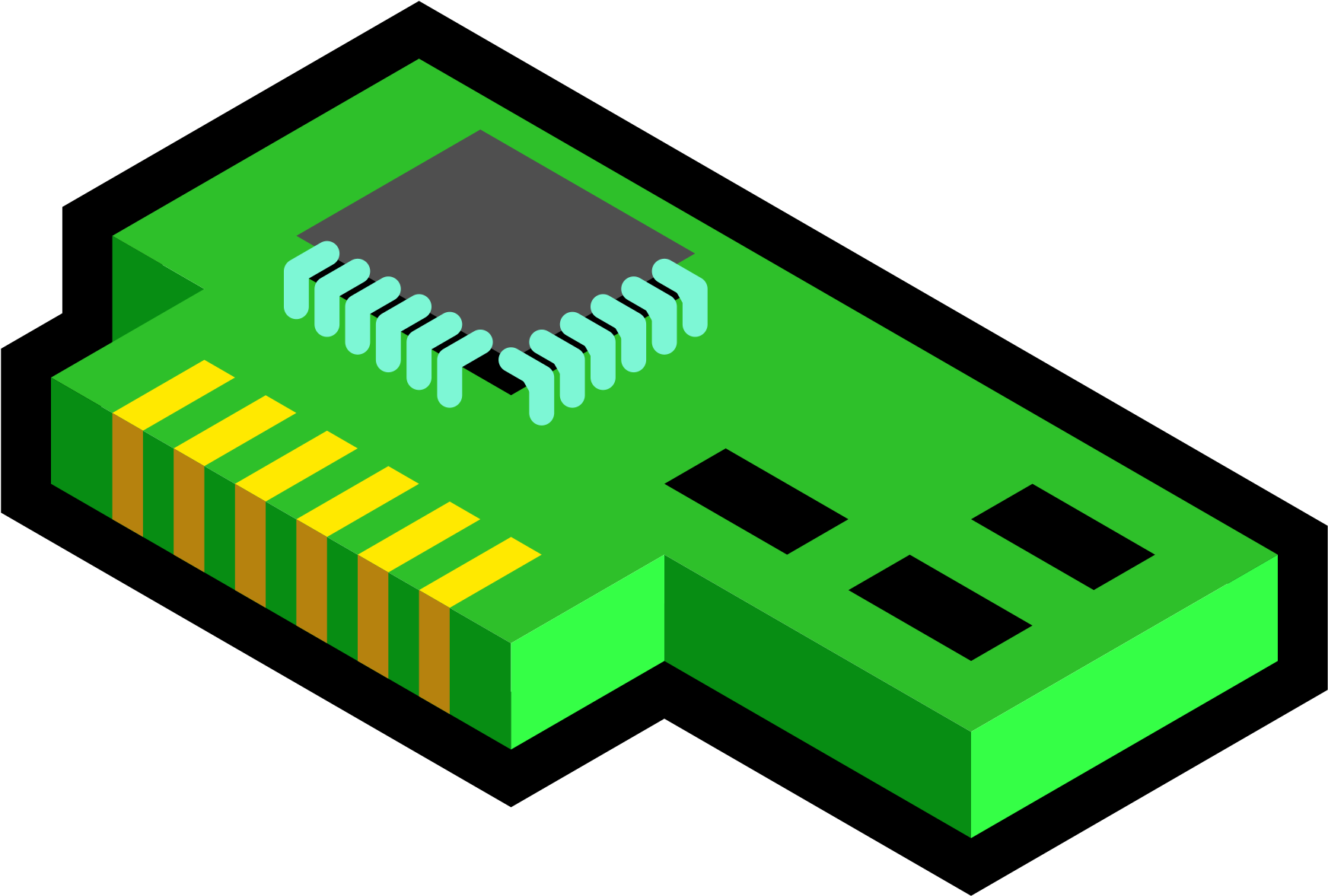 Network Card Clipart - Ram Memory Png (2400x1812)