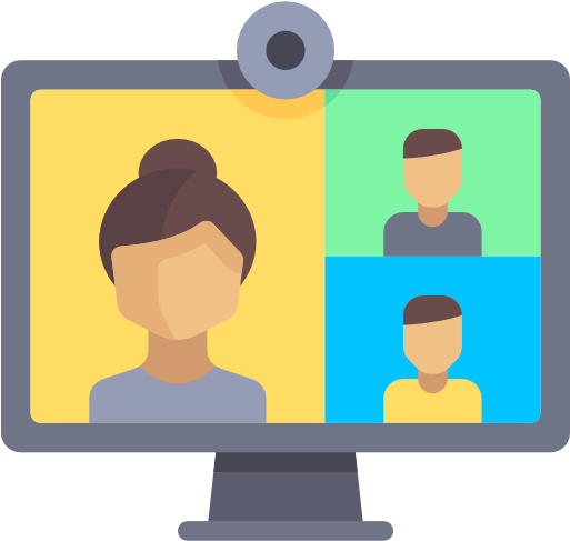 Video Call Free Icon - Video Call Flat Icon (512x512)