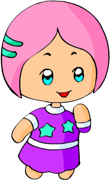 Pink Purple Hair - Pink Purple Hair (520x645)
