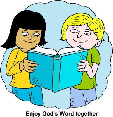 Reading Together - Together Clipart (388x400)