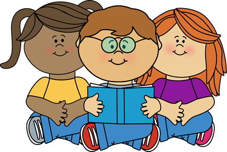 Free Clip Art Children Reading Books Clipart Panda, - Kids Reading Clipart (450x302)