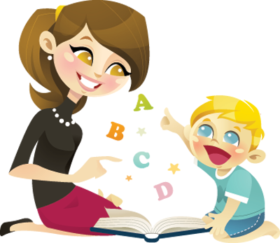 Get Kids Reading Reward Reading With Reading Rewards, - Teacher And Student Png (400x347)