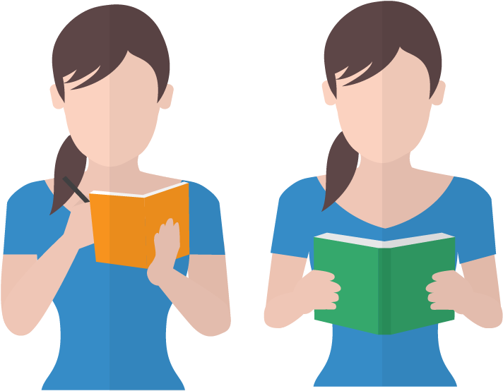 Woman Clip Art - Estudiante Mujer Png (801x801)