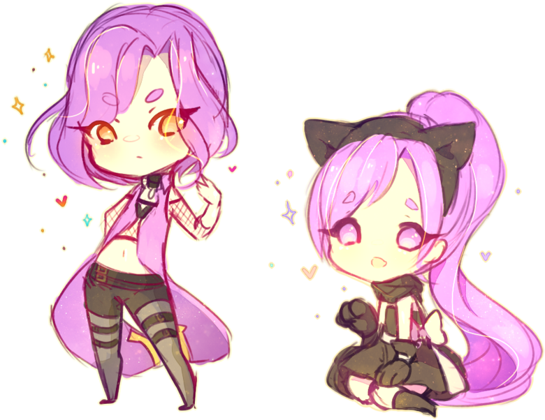 Purple With Sparkle By Yamio On Deviantart Purplehair - Yamio Chibi (800x636)
