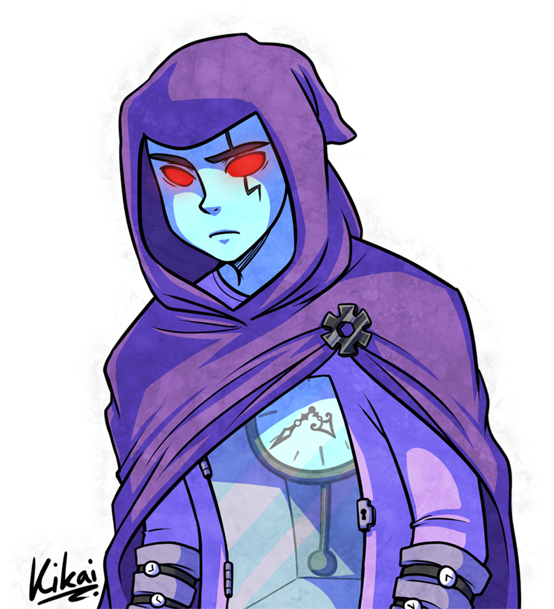 Cartoon Ghost Fan Art Animated Film - Danny Fenton Clockwork (800x878)