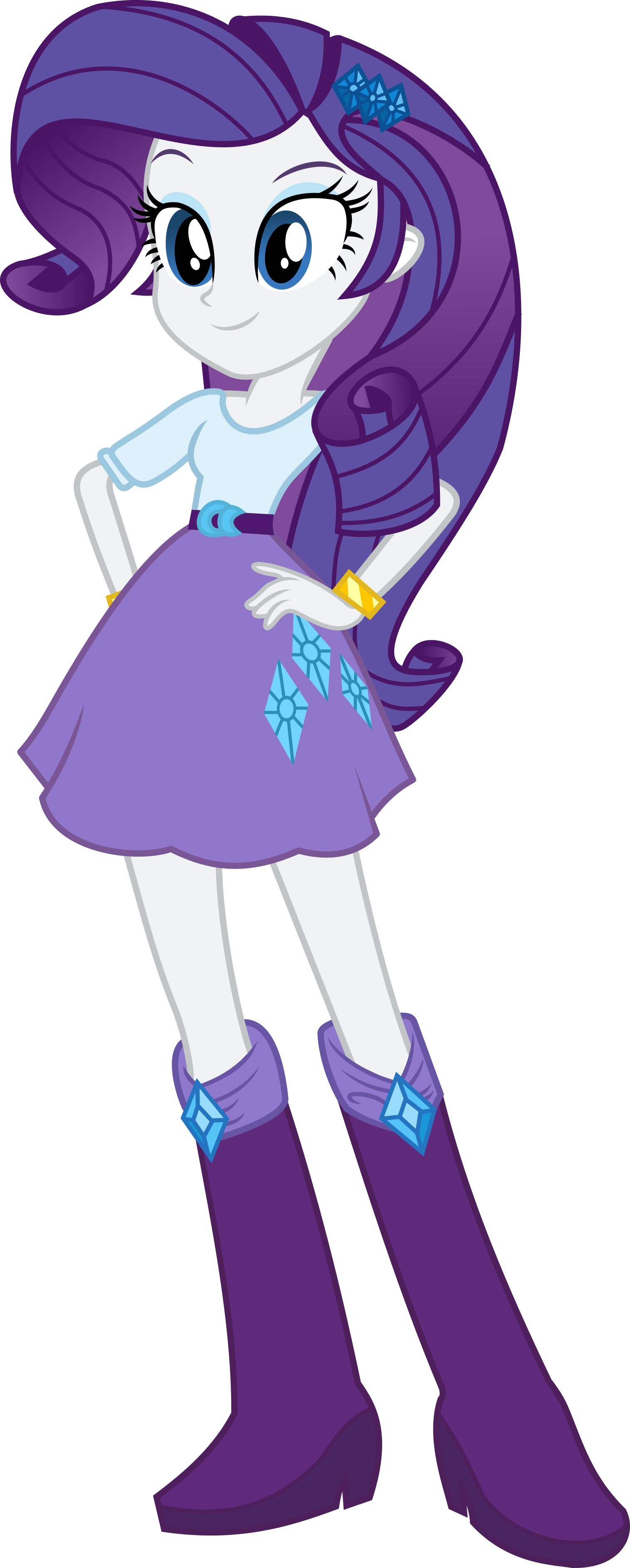 Rarity Vector Equestria Girls By Mlp Mayhem-d6gixl2 - My Little Pony Equestria Rarity (1515x3767)