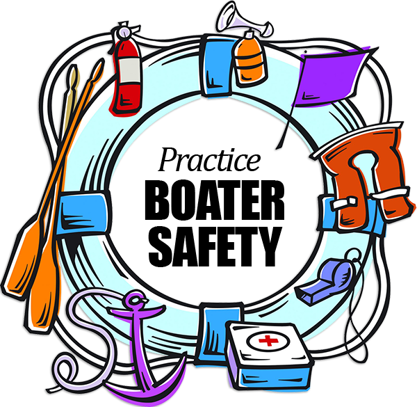 Please Be Aware Of Boating And Swimming Safety Issues - Boat Safety Clip Art (600x585)