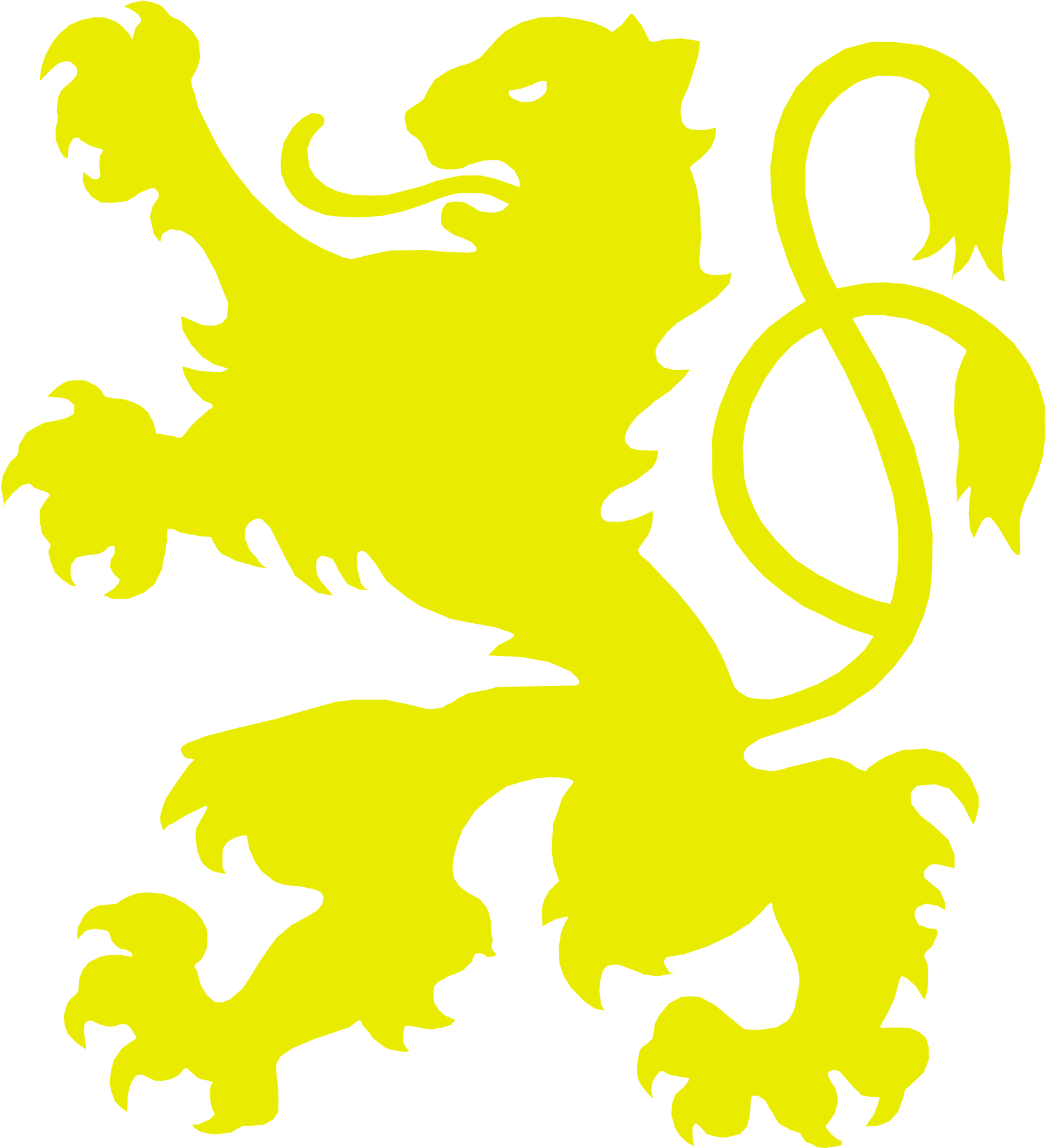 Silhouetted Golden Lion Bayern By Rarayn - Aufstieg Tsv 1860 München (2000x2199)