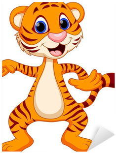 Tiger Dance Cartoon (400x400)