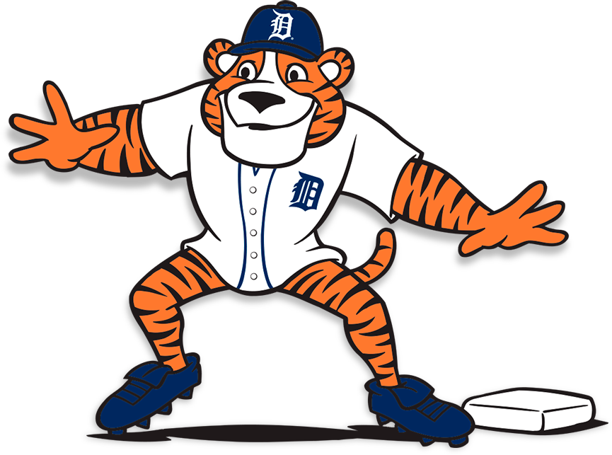 Pastime Foods - Clip Art Detroit Tigers Mascot (865x643)