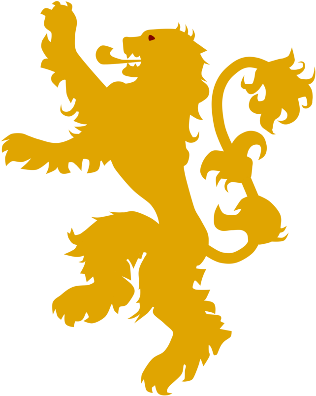 Lannister Lion By Imalune On Deviantart - Game Of Thrones Lannister Logo (833x959)