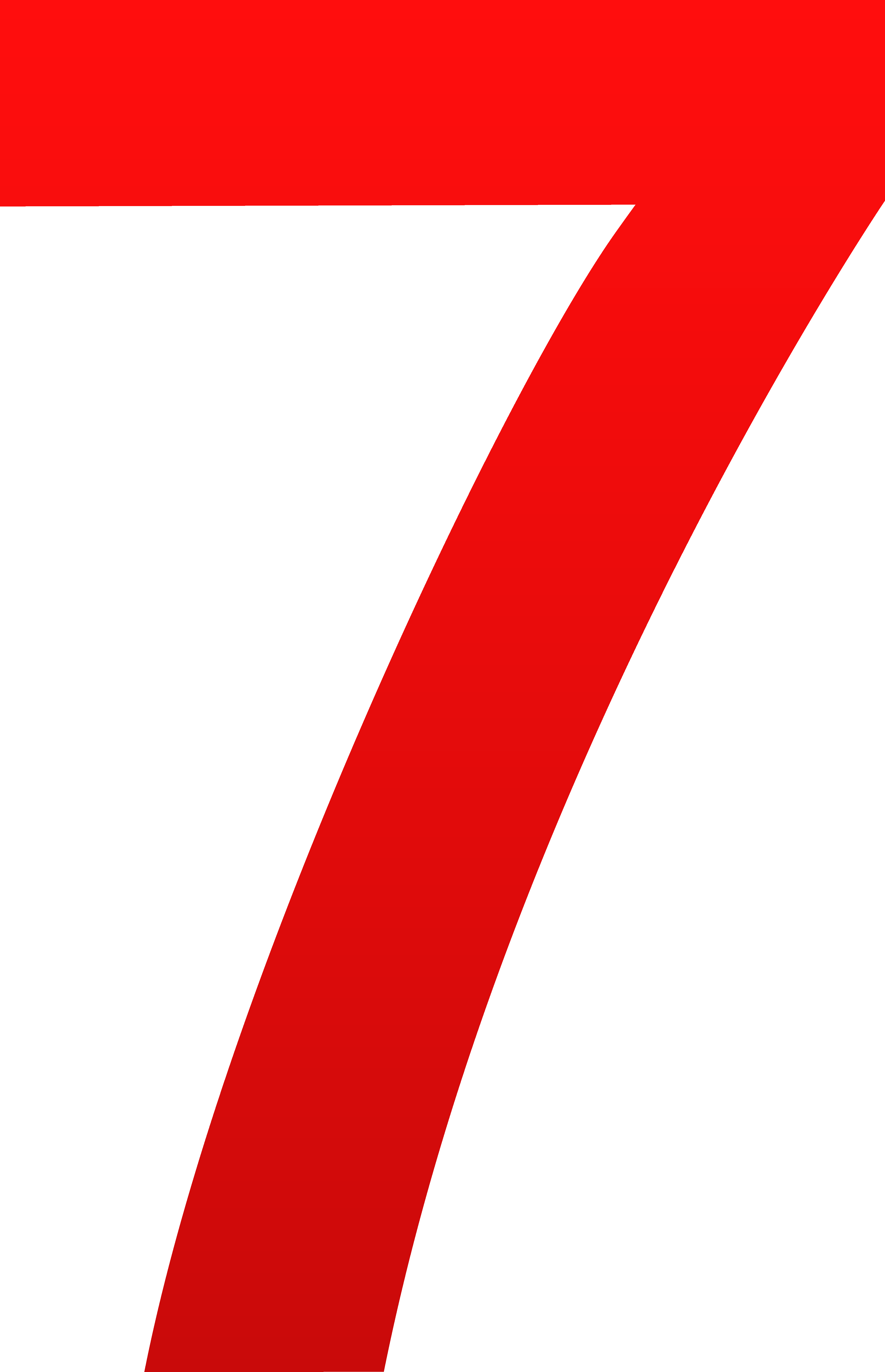 Cartoon Picture Of Number 7 (4325x6704)