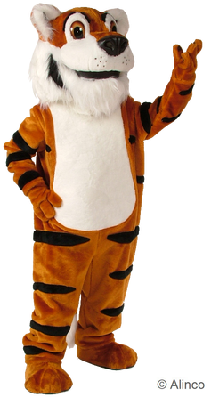 Toby Tiger Mascot Costume - T Toby Tiger Mascot Costume (332x491)