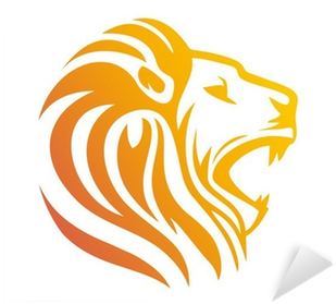 Lion Logo,lion Head Symbol,silhouette Carnivore Icon - Lion Head Symbol Of Singapore (400x400)
