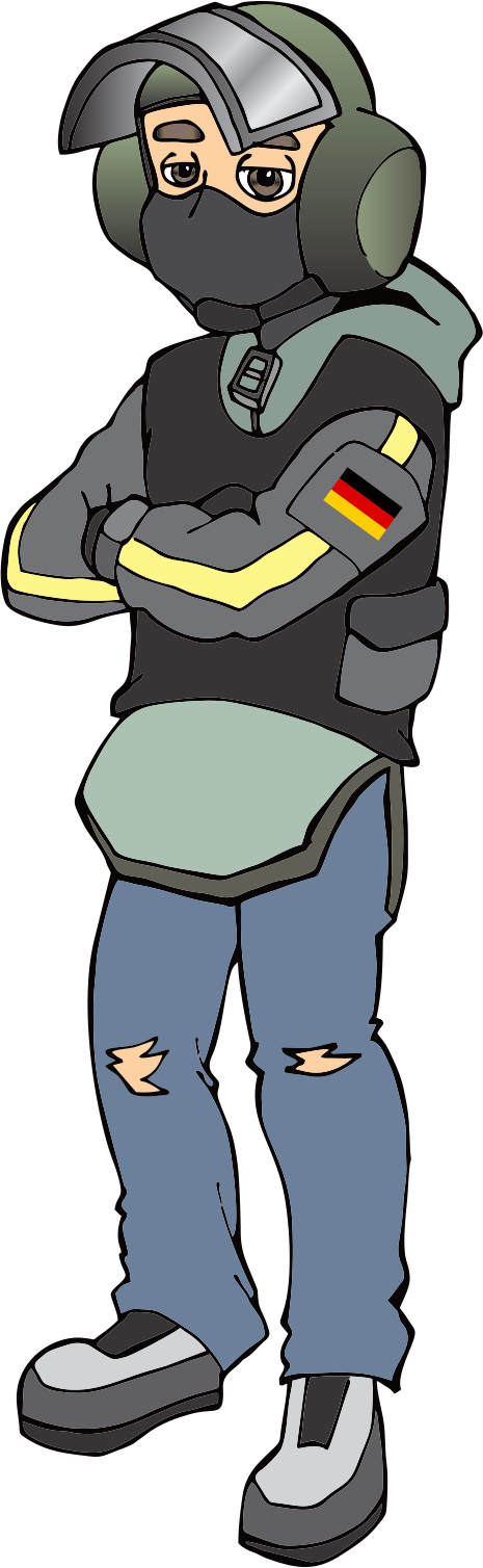 Bandit - Bandit Rainbow Six Fan Art (465x1508)