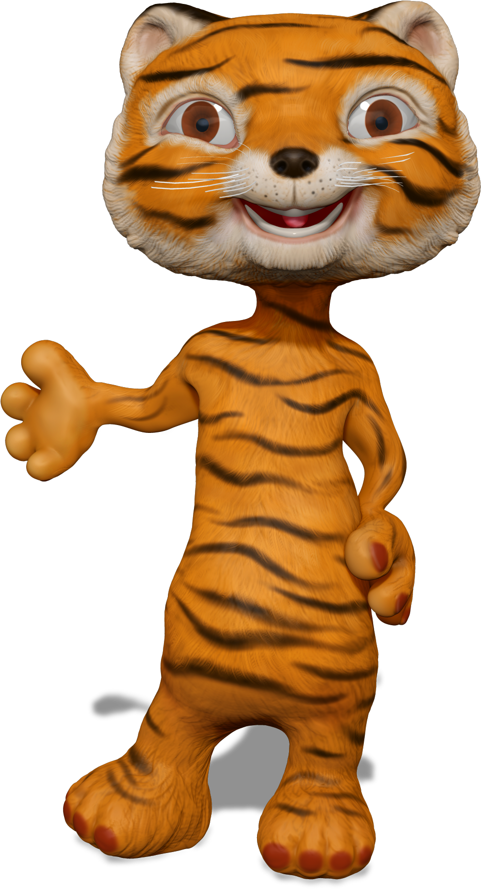 Cartoon Tiger Character I Design Cartoon Tiger Character - Audi A7 (2444x2140)