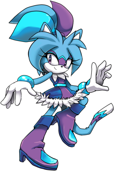 Veda By Drawloverlalalooks Like A Showy Kind Of Girl, - Unknown Girl Sonic Characters (500x589)