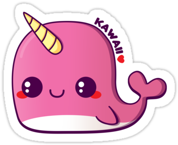 Iphone 6 Cases Tumblr Download - Kawaii Narwhal (375x360)