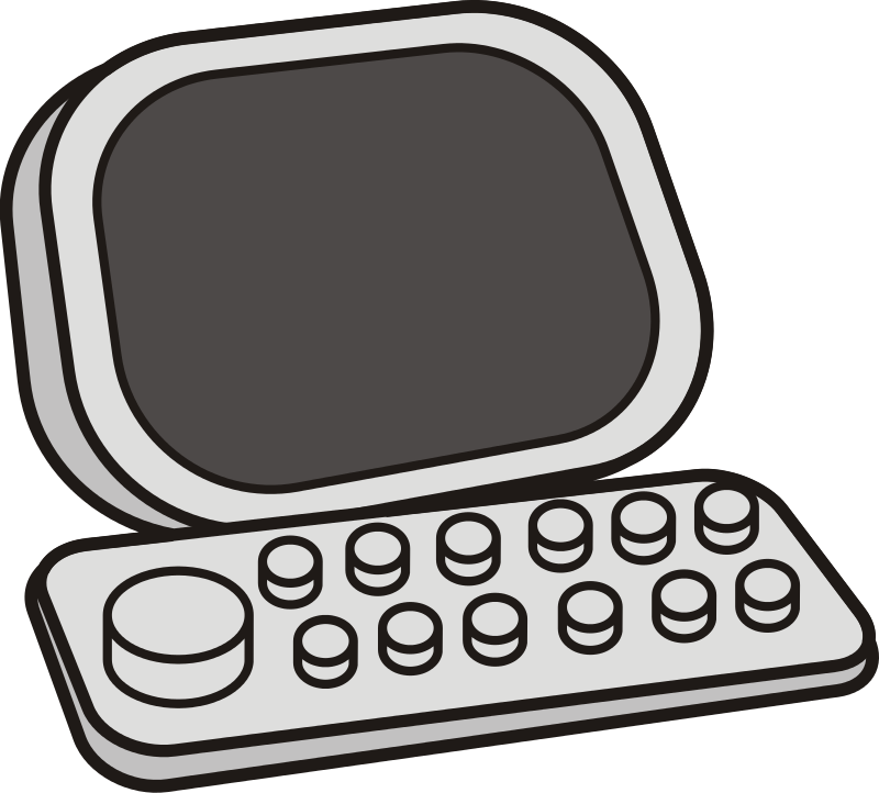 Clipart Of Desktops, Computer Use And Computer Cpu - Clipart Of Desktops, Computer Use And Computer Cpu (800x722)